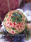<center>花心を作らない</center><center>デザイン構成</center><center>(スイカ）</center>