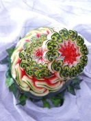 <center>黒皮小玉スイカ</center>