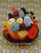 <center>秋の彩り</center><center>簡単〜ハロウィンアレンジ</center>